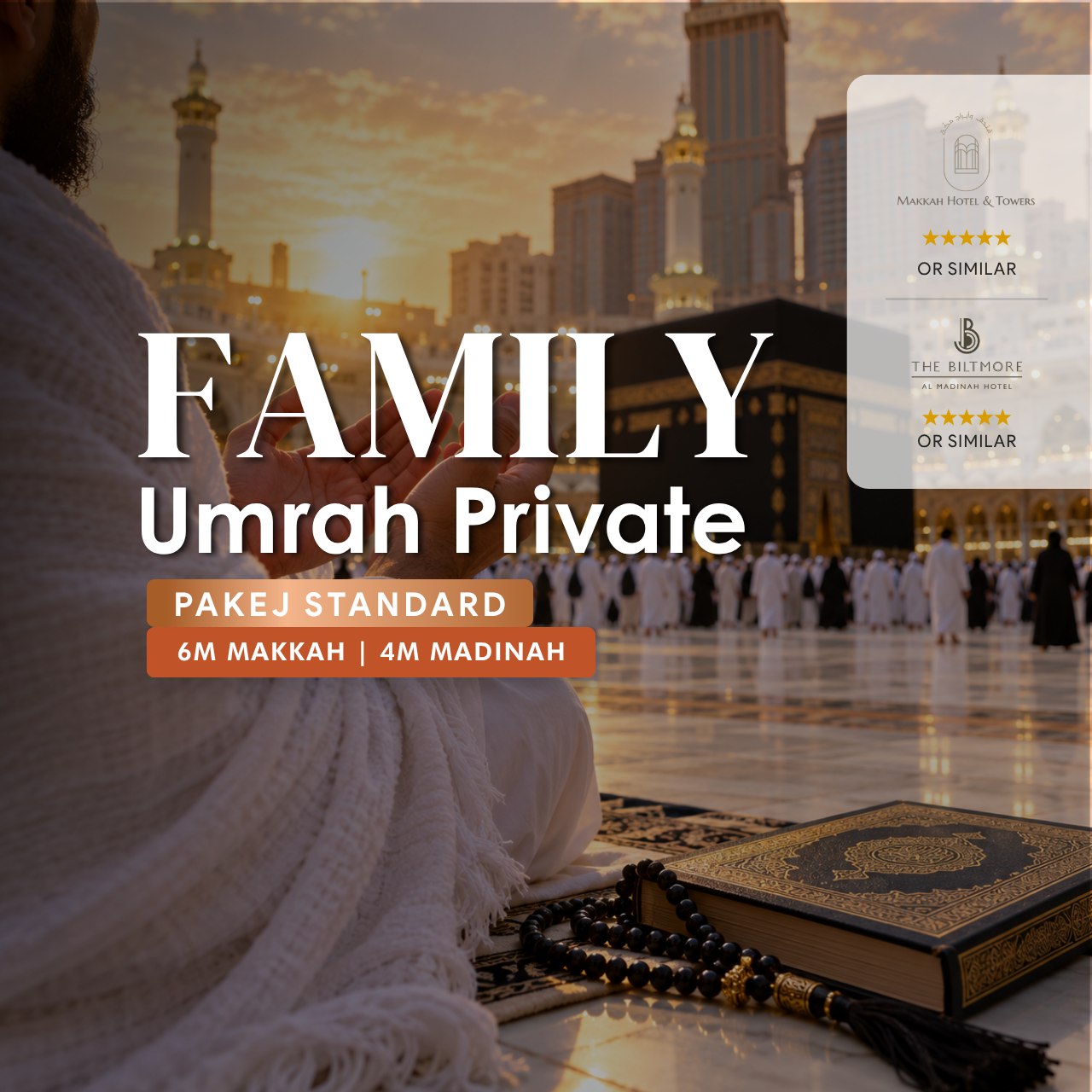 Private Umrah Standard 12D