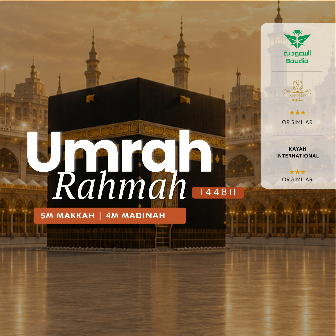 12 NOV - 22 NOV 2026 (Rahmah)