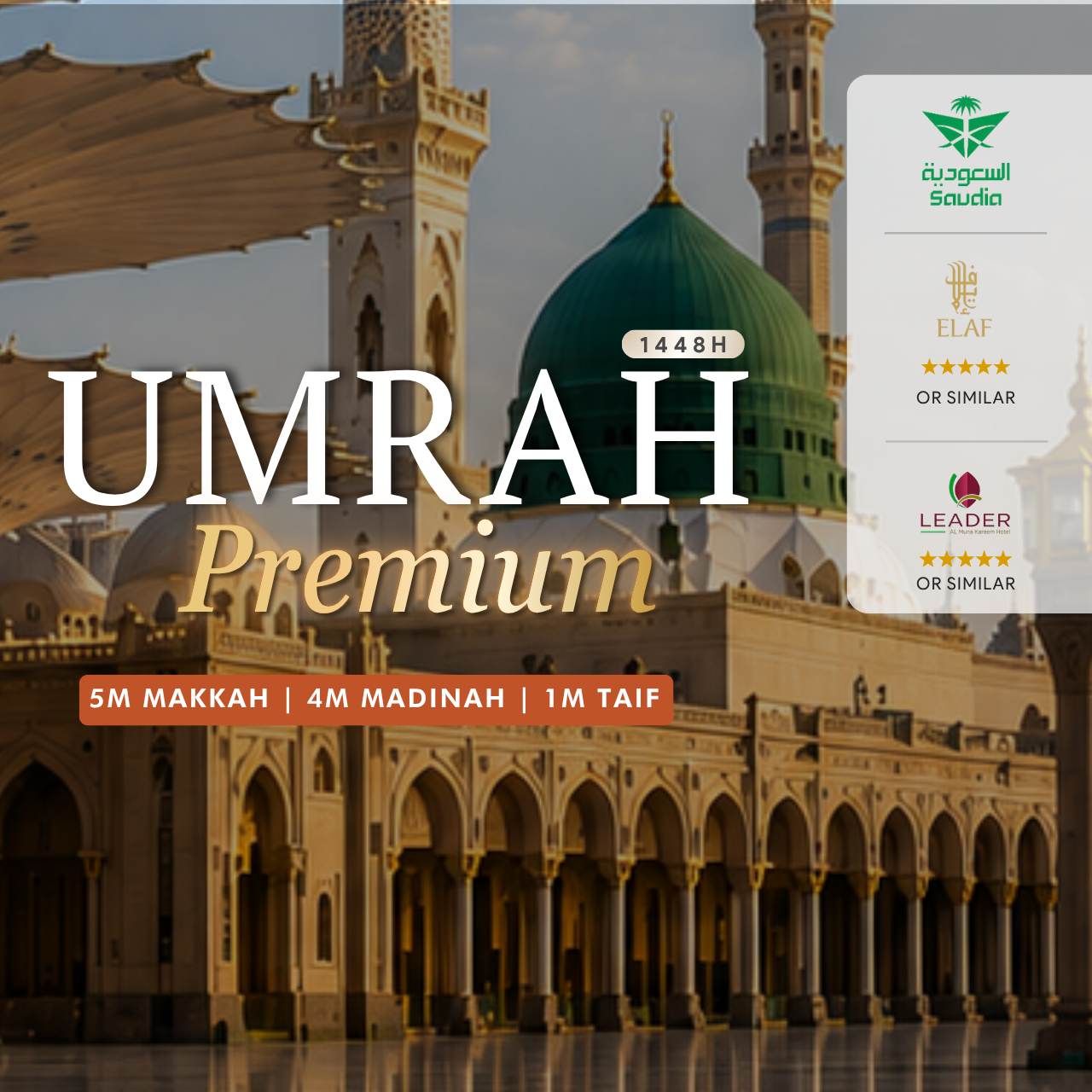 15 JAN - 26 JAN 2027 (+1N Taif)