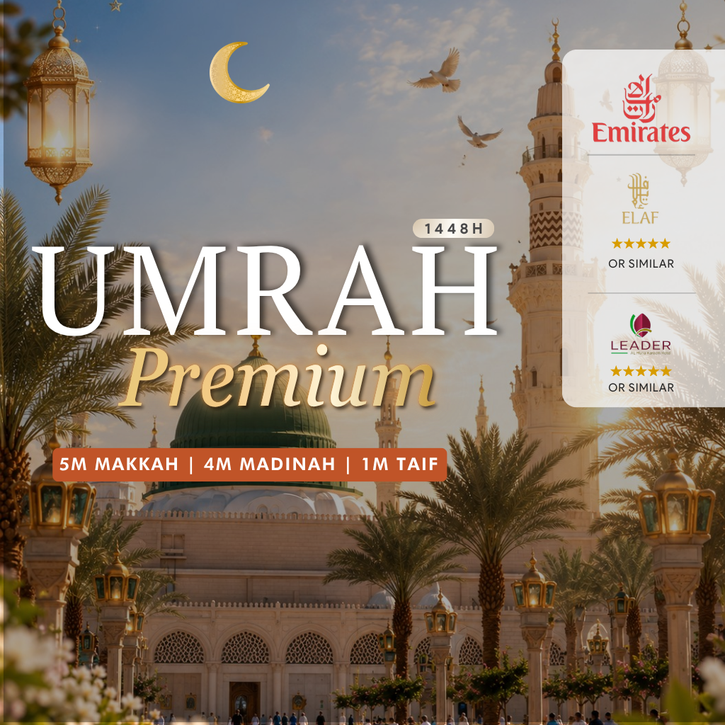 17 Mar - 28 Mar 2027 (+1N Taif)