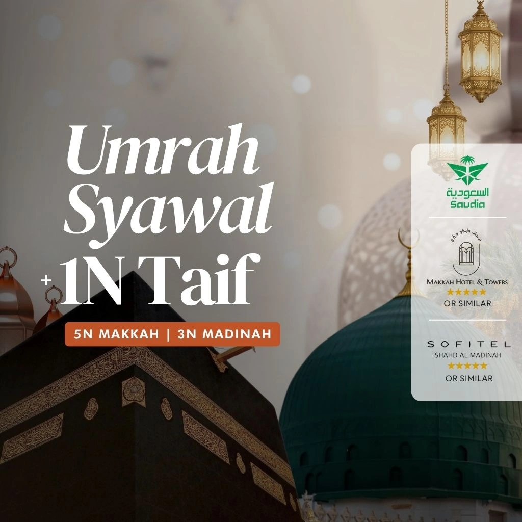 23 Mar - 02 Apr 2027 (Umrah Syawal)