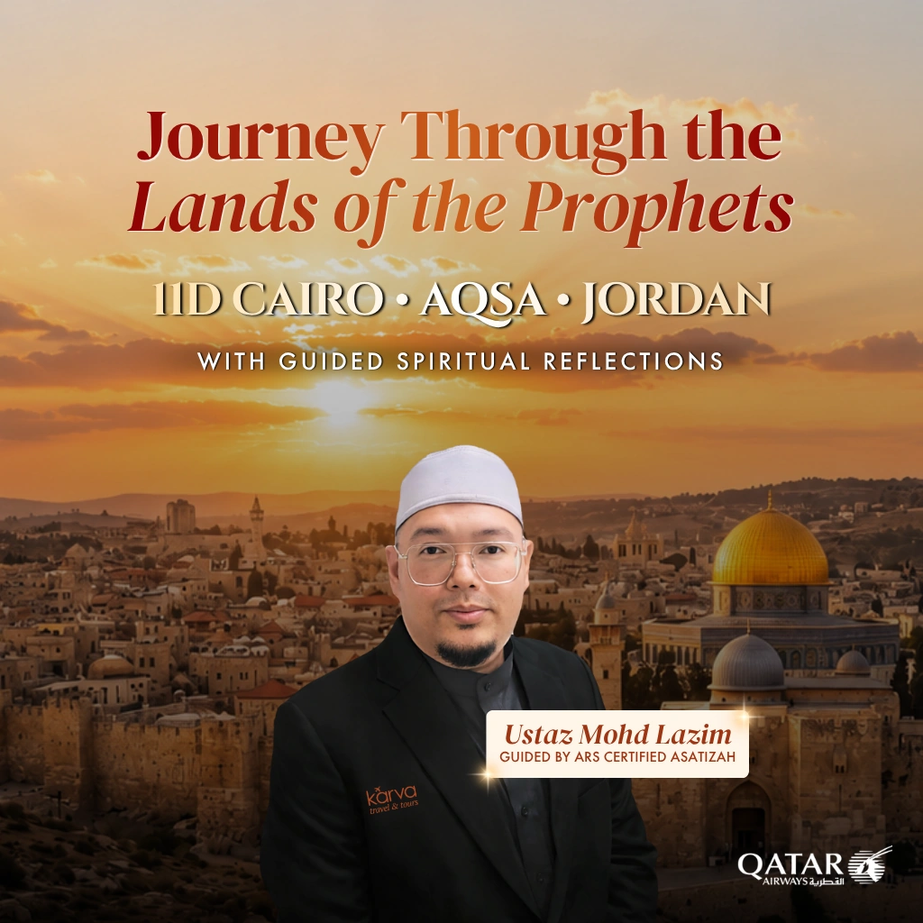 11D Cairo, Aqsa & Jordan | 12 - 22 Jan 2027