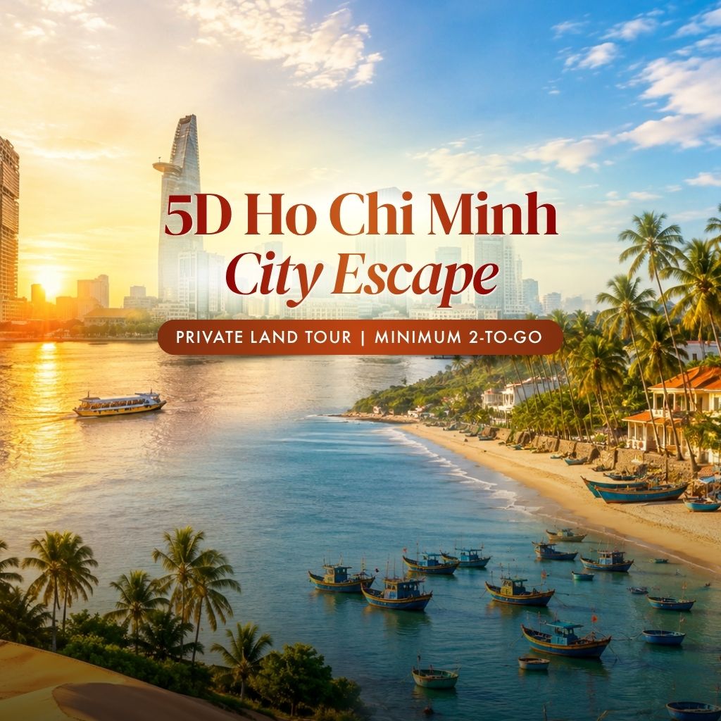 5D Ho Chi Minh - Private Land Tour