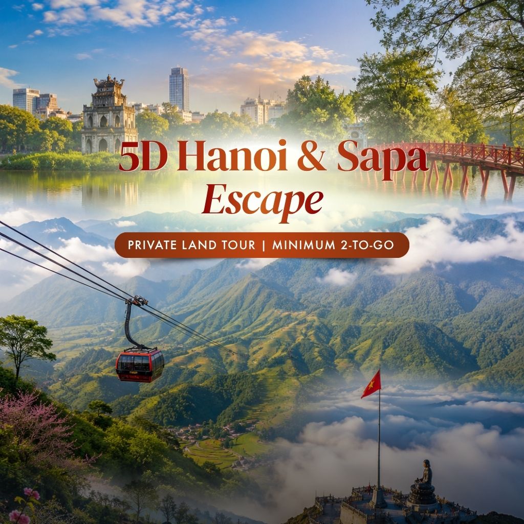 5D Hanoi & Sapa - Private Land Tour